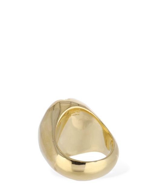 Chloé Metallic Sybil Quartz Ring