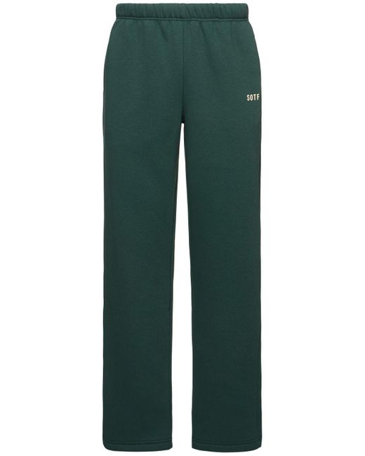 Sotf コットン混紡スウェットパンツ Green