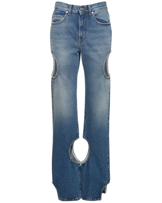 Off-White c/o Virgil Abloh Blue Meteor Denim Jeans