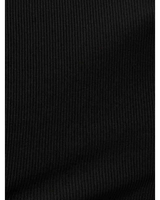 Haut en jersey à manches longues Christopher Esber en coloris Black