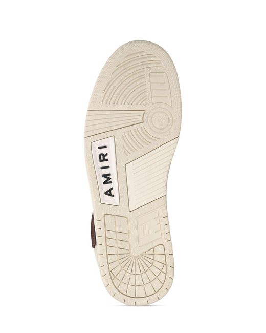 Sneakers Skel con inserti di Amiri in White da Uomo