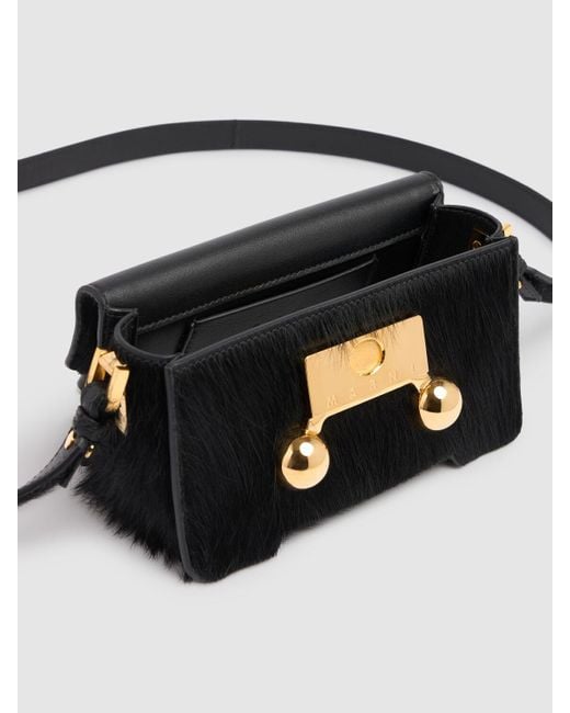 Donna Borsa Mini Trunkaroo di Marni in Black