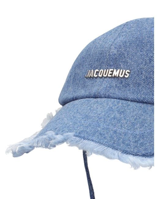 Jacquemus Baumwollkappe "la Casquette Artichaut" in Blue für Herren