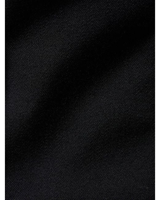 Vestido bustier de lana Alessandra Rich de color Black