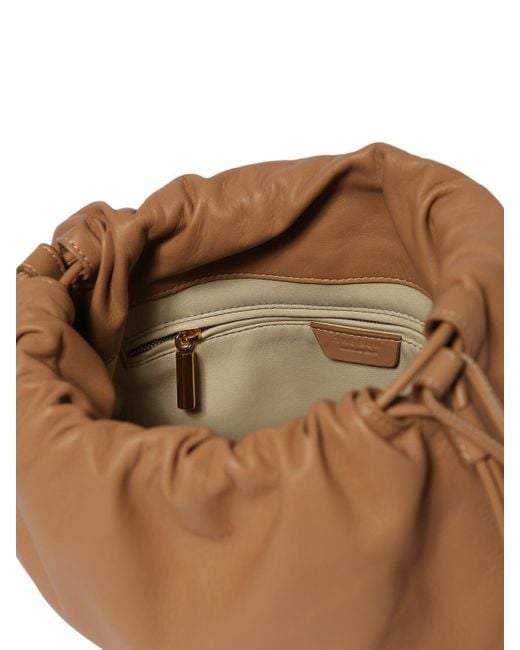 The Row Brown Lederpouch "angy"