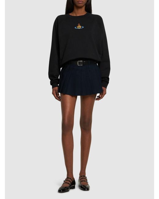 Sudadera de jersey de algodón Vivienne Westwood de color Black