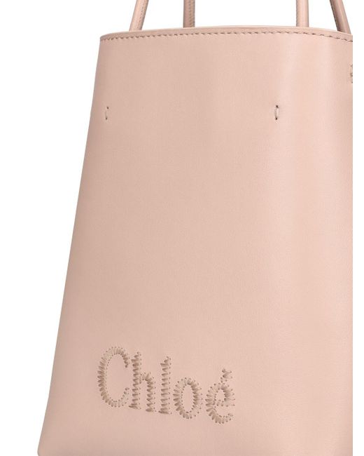 Chloé Chloé Sense レザートップハンドルバッグ Pink