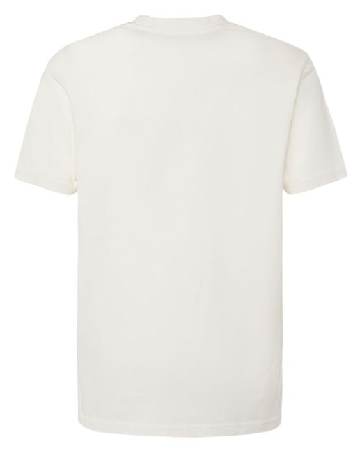 Moncler White Cny Cotton Piquet Polo Shirt for men