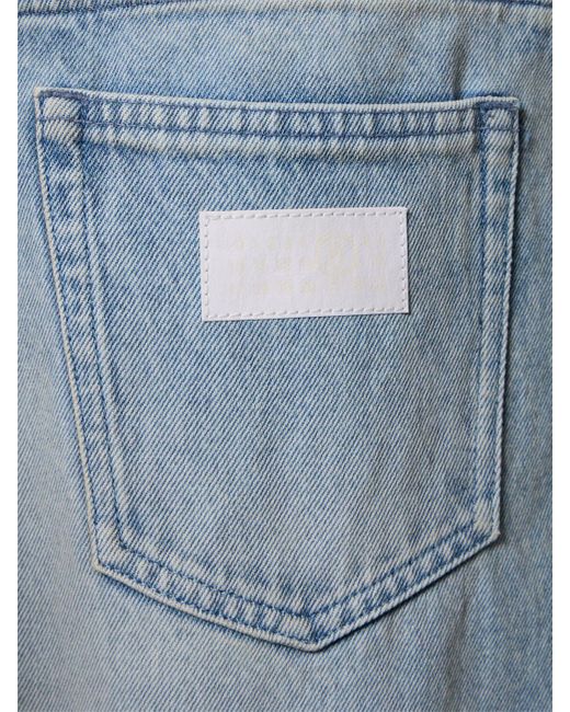 MM6 by Maison Martin Margiela コットンデニムマキシドレス Blue