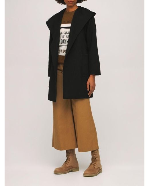 Cappotto Rialto in cammello con cappuccio di Max Mara in Nero - 13% di  sconto | Lyst