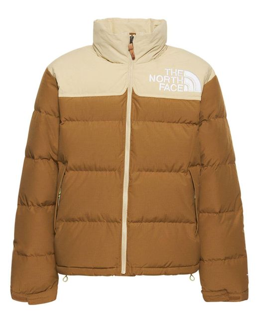 The North Face Nuptse Down Jacket in Brown for Men | Lyst