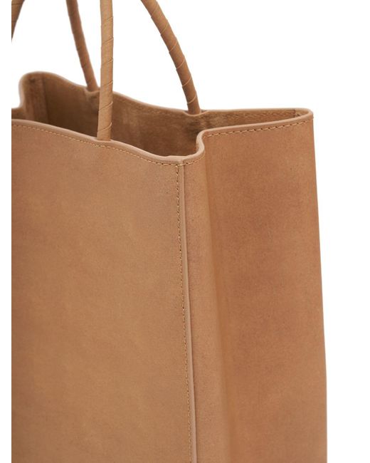 Bottega Veneta The Small Brown Leather Tote Bag