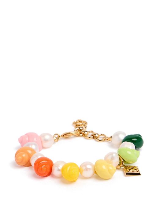 Bracelet avec faux coquillages et fausses perles Casablancabrand en coloris Multicolor