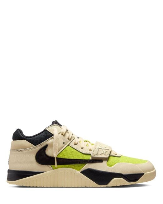 Nike Green Travis Scott Jumpman Jack Tr Sneakers