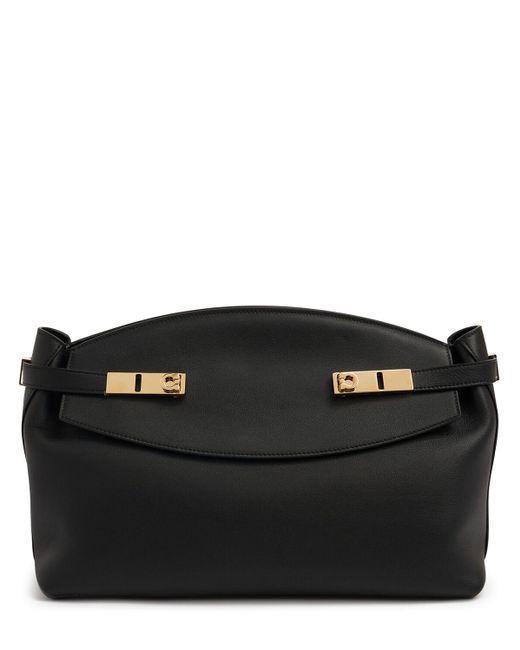 Ferragamo Black Damen Große Pouch „Hug“