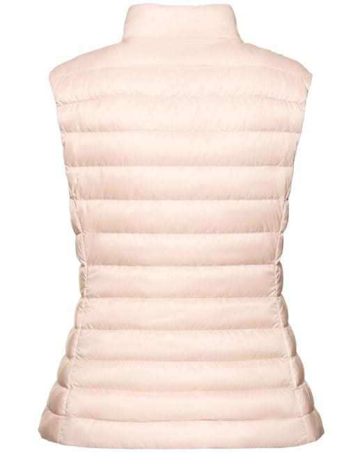 Moncler Pink Igens Nylon Down Vest