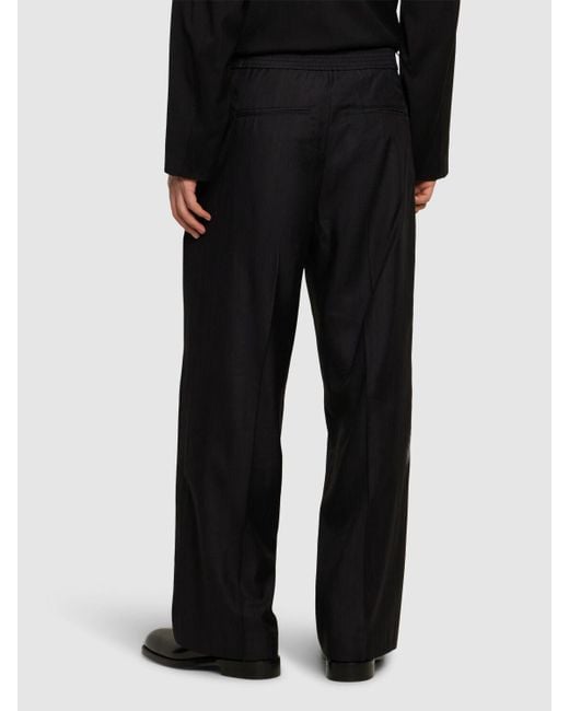 Pantalones de viscosa 28.5cm Our Legacy de hombre de color Black