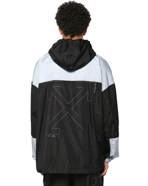 off white windbreaker mens