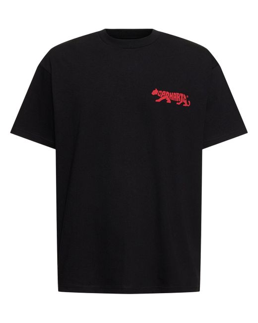 Carhartt Kurzärmliges T-shirt "rocky" in Black für Herren