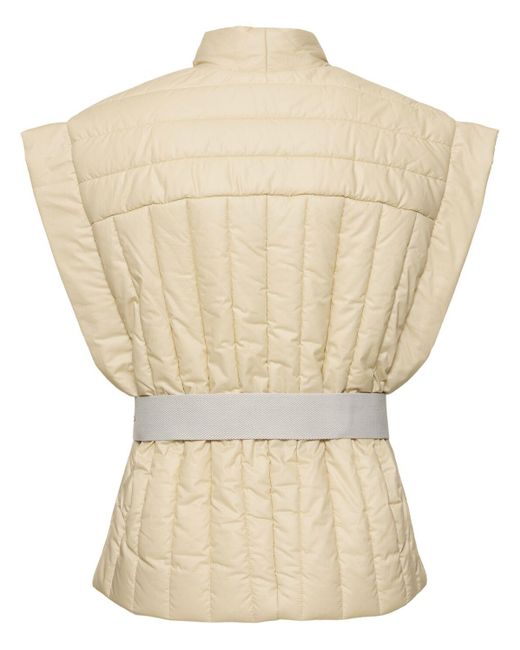 Isabel Marant Natural Gesteppte Baumwolljacke "ajali"