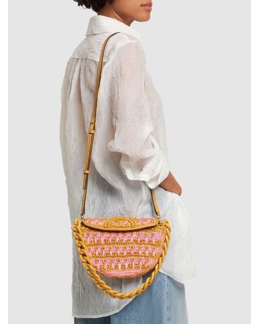 Mini Fleming Soft Crescent Bag, Handbags