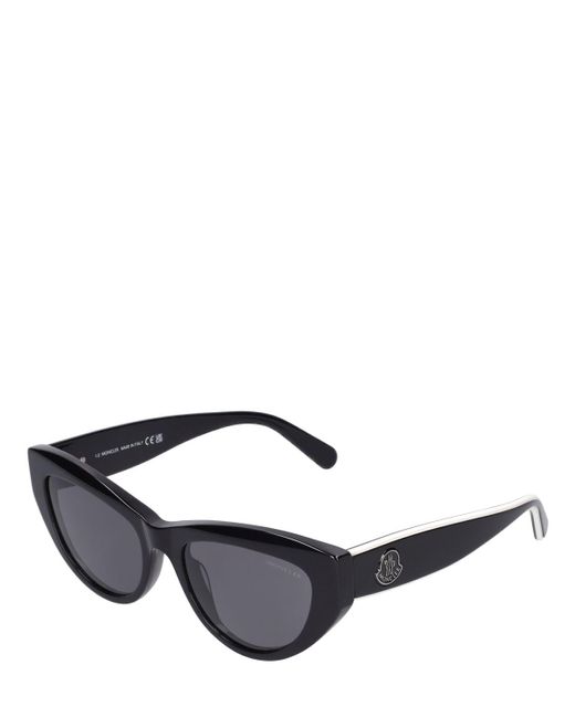 Moncler Black Katzenaugen-sonnenbrille Aus Acetat "modd"