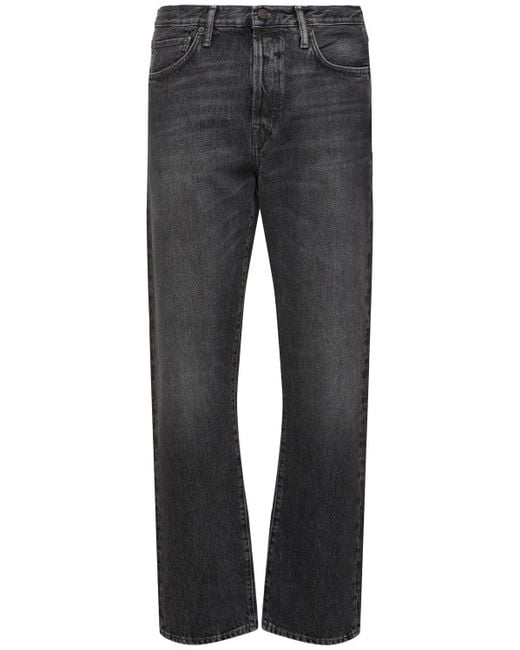 Acne Gray 1996 Regular Cotton Denim Jeans for men
