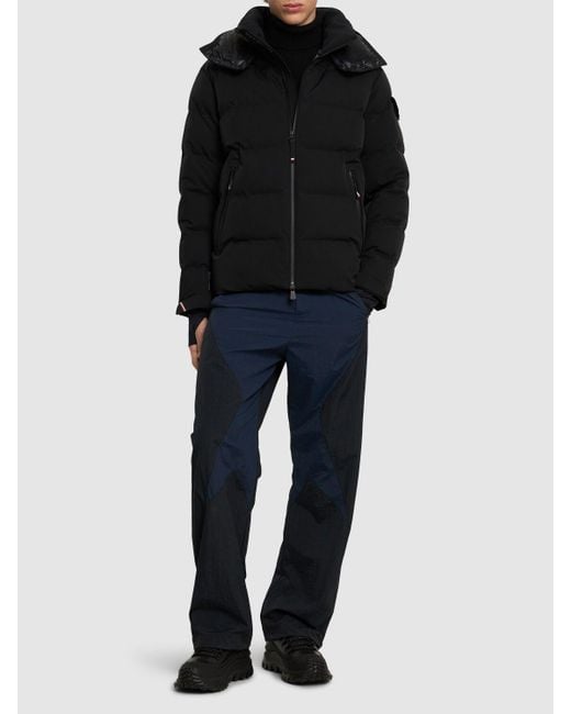 Moncler Black Montgetech Nylon Down Jacket for men