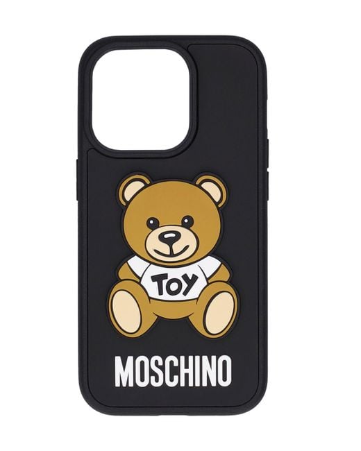 Moschino Iphone 14 Pro ケース Black