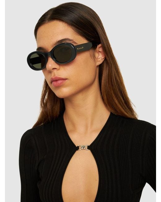 Gucci Black Gg1587S Acetate Sunglasses