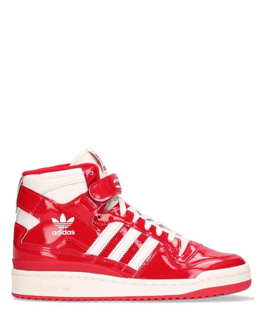 Chaussure Forum Low Cuir adidas pour homme en coloris Rouge Homme Baskets Baskets adidas 