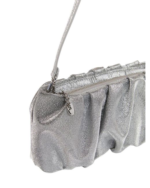 Staud Gray Bean Convertible Shoulder Bag