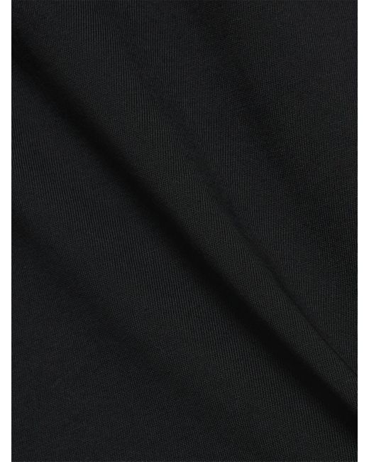 Hombre Camiseta De Algodón Jersey Seven Gauge de hombre de color Black
