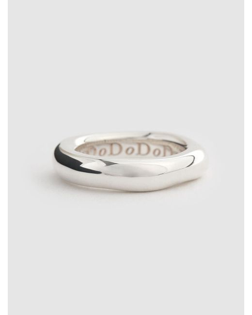 Dodo Metallic Damen Dünner Ring „Essentials“