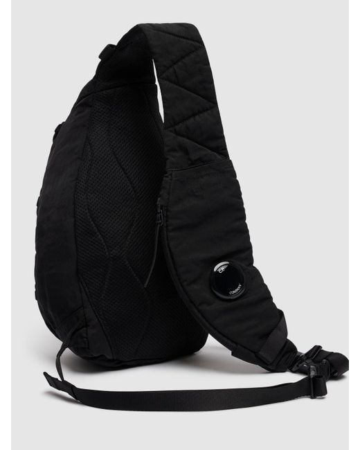 C P Company Herren Nylon B Crossbody Rucksack in Black für Herren