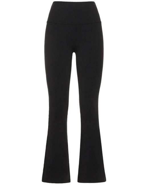 Alo Yoga Black Airbrush High Waist 7/8 Bootcut leggings