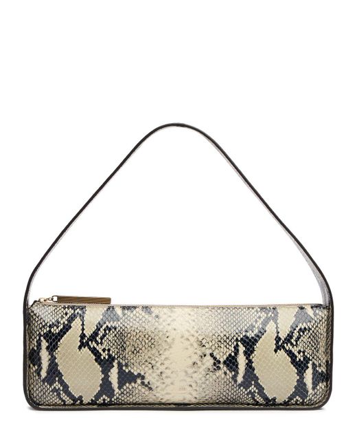 Khaite Loriレザーショルダーバッグ Metallic