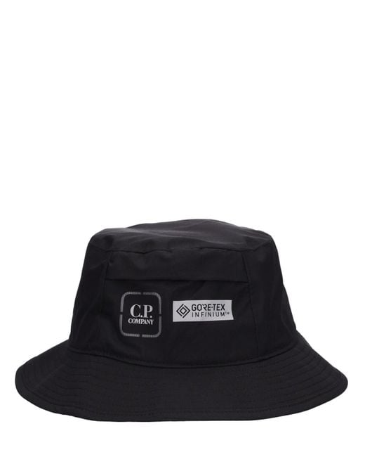 Cappello bucket metropolis series in gore-tex di C P Company in Black da Uomo