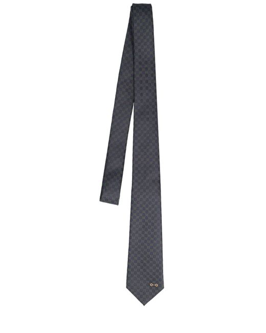 Gucci 7cm Krawatte Aus Seidenjacquard "mono Morset" in Multicolor für Herren