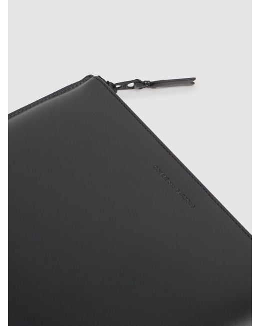 メンズ Comme des Garçons Very Black レザーポーチ