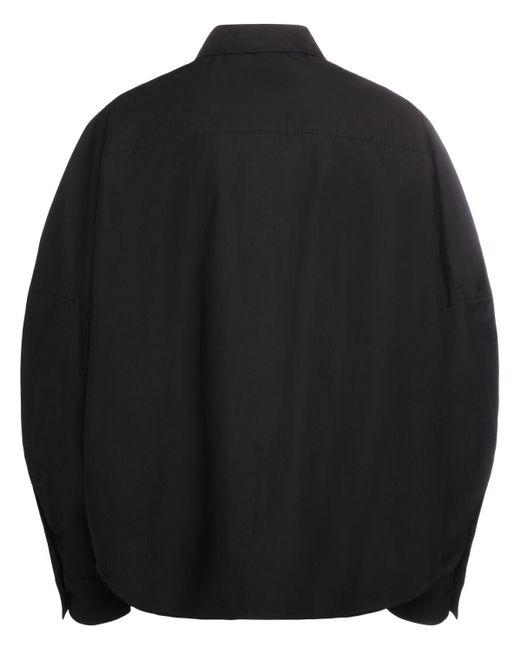 Moncler Black Baumwollhemd