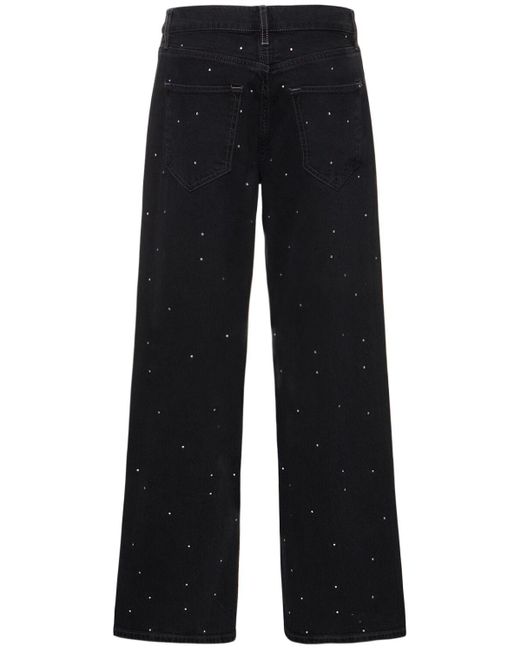 Triarchy Blue Ms. Miley Mid-Rise Baggy Jeans