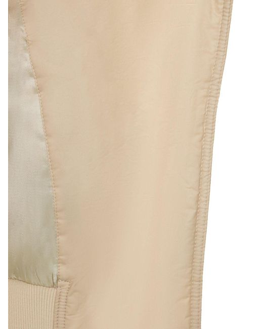 Isabel Marant Natural Kinsley Bomberjacke Aus Wattiertem Baumwoll-shell