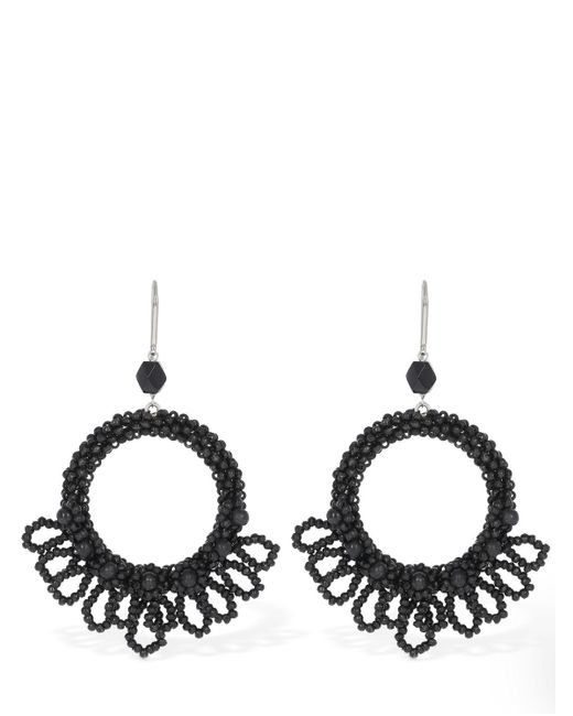 Isabel Marant Black Ohrringe "talasi"