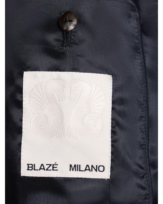 Chaleco de terciopelo Blazé Milano de color Black