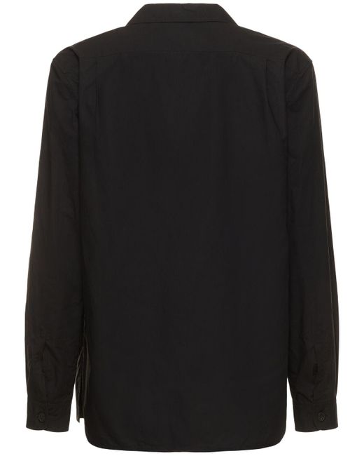 Ann Demeulemeester Black Remco Deconstructed Shirt Blazer for men