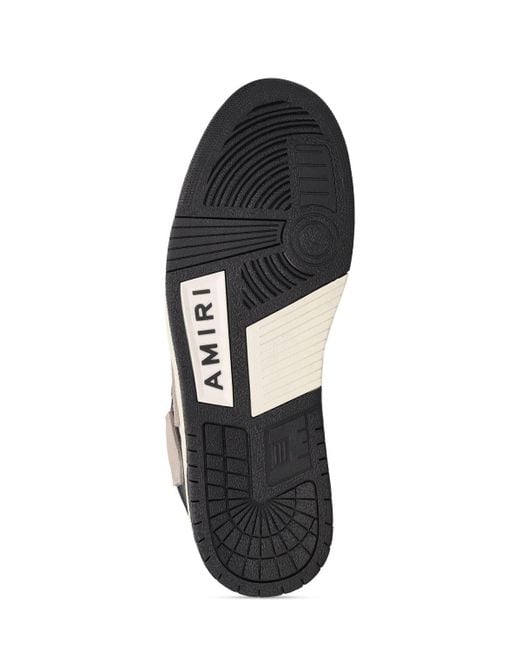 Amiri White Men Skel Top Low Sneakers for men