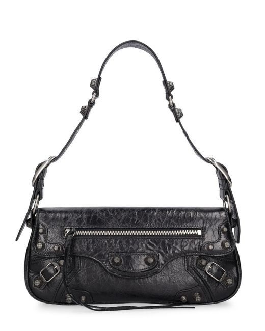 Balenciaga Black Small Le Cagole Sling Leather Bag