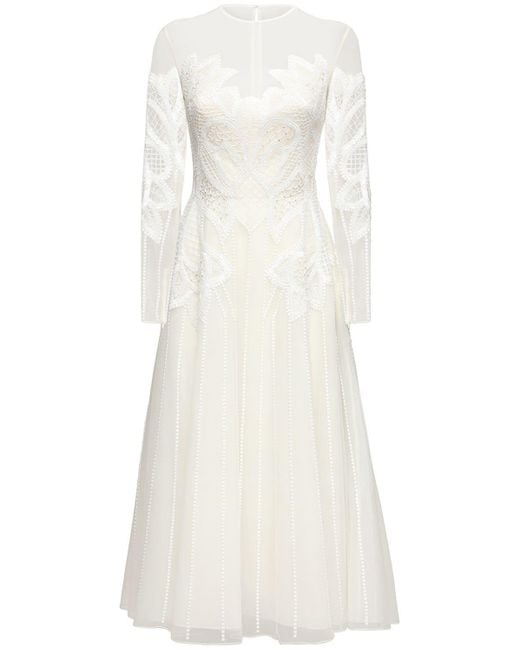 Zuhair murad midi dress top