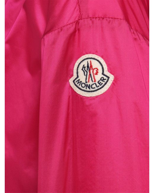 Moncler Pink Filiria Nylon Jacket